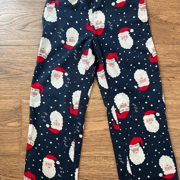 NEW! Old Navy Santa Christmas Gender-Neutral Matching Flannel Pajama Medium (8) - Picture 3 of 5